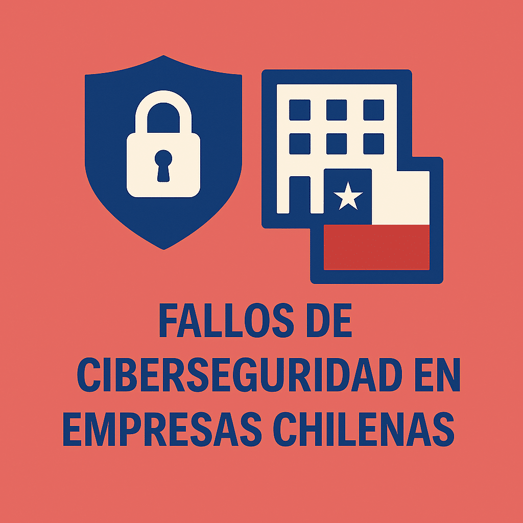 Fallos de Ciberseguridad en empresas Chilenas