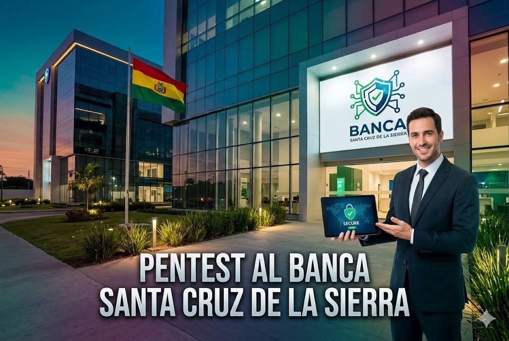 Pentest a la Banca Santa Cruz de la Sierra