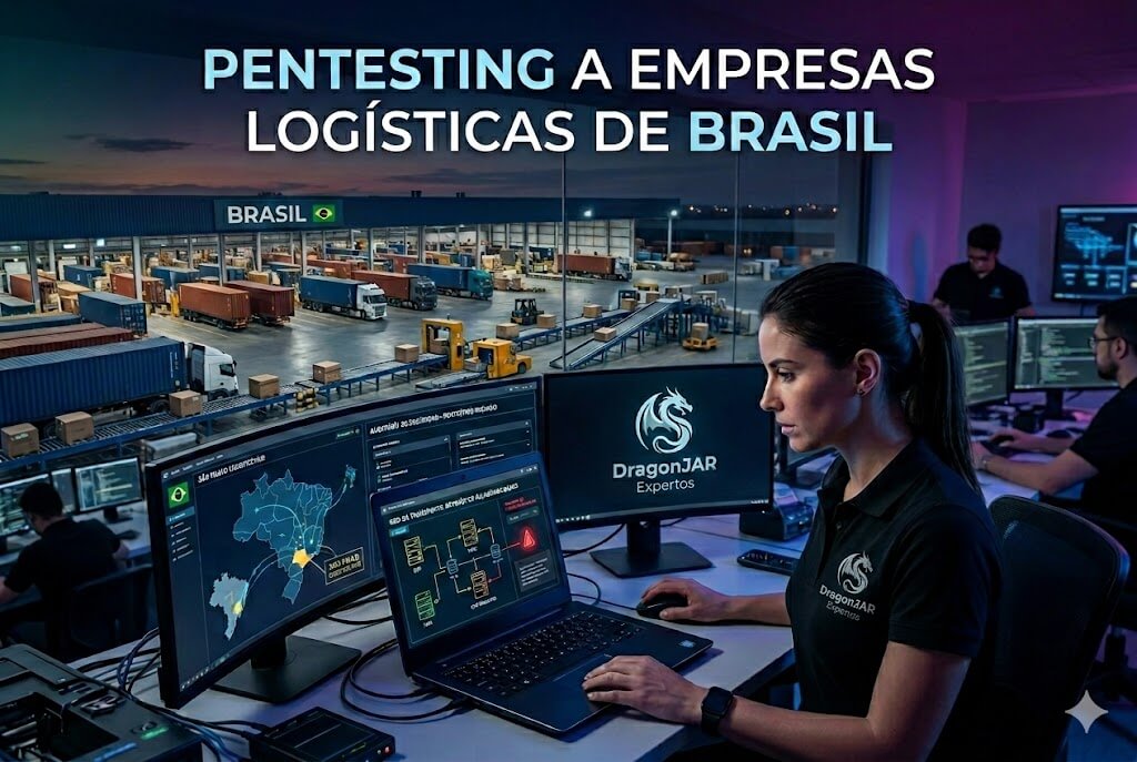 Pentesting a empresas logísticas de Brasil
