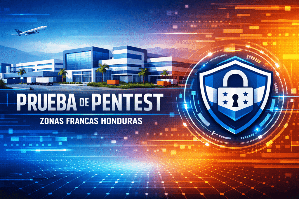 Prueba de Pentest zonas francas Honduras