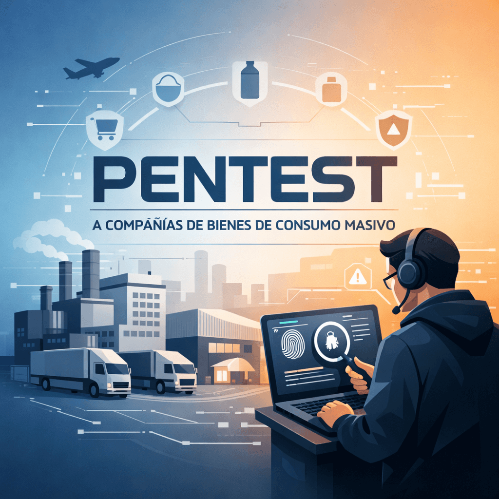 Pentest a Compañías de bienes consumo masivo