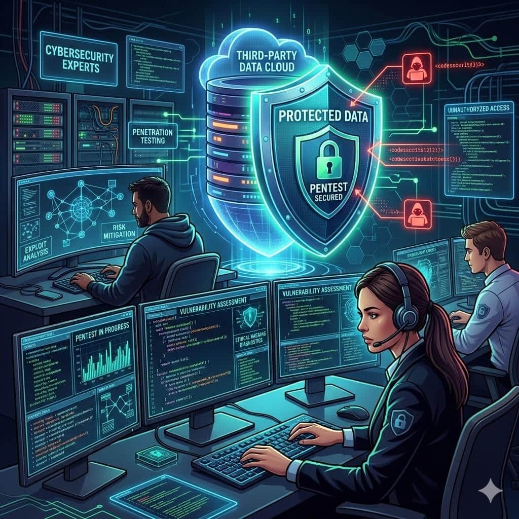 Pentest para protección datos de terceros